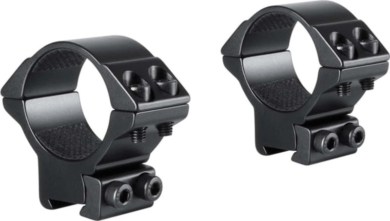 Hawke Sport Optics Dovetail Match Series 2-Piece 30mm Scope Rings Medium Black