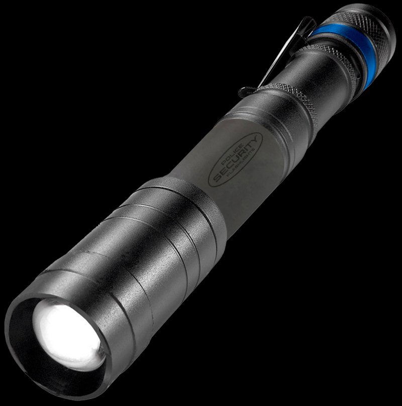 LB MARKETING Police Security Sleuth 2.0 LED Flashlight 350 Lumens Slide Focus