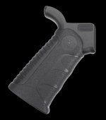 XTech Tactical Adjustable AR-15 Pistol Grip XTT117BLKATG2.0 Heavy Texture Black Polymer