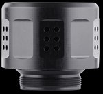 Dead Air Sandman E-Brake Enhanced Suppressor Brake 30 Cal 4140 HT Alloy Steel Black Nitride