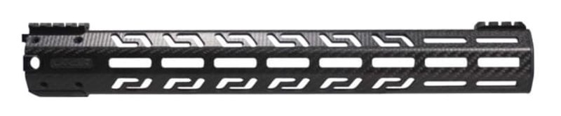 Lancer Systems Premium Lancer LCH5 Gen 2 M-LOK Carbon Handguard, 15 in, Sight Rail, Black