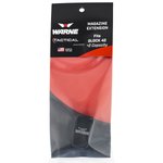 Warne Glock 42 2-Round .380 ACP Magazine Extension (Black)