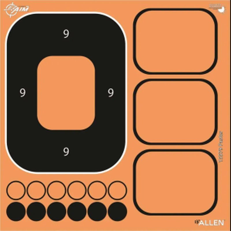 Allen Splash Reactive EZ-Aim Adhesive Splash Handgun Training Kit 15548