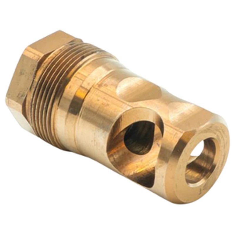 Method Dynamics Jet Drive Single Port Muzzle Brake 1/2-28 Heat Treated