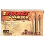 Barnes Bullets 21524 VOR-TX Rifle 270 Win 130 gr Tipped TSX Boat Tail 20 Bx/ 10 Cs