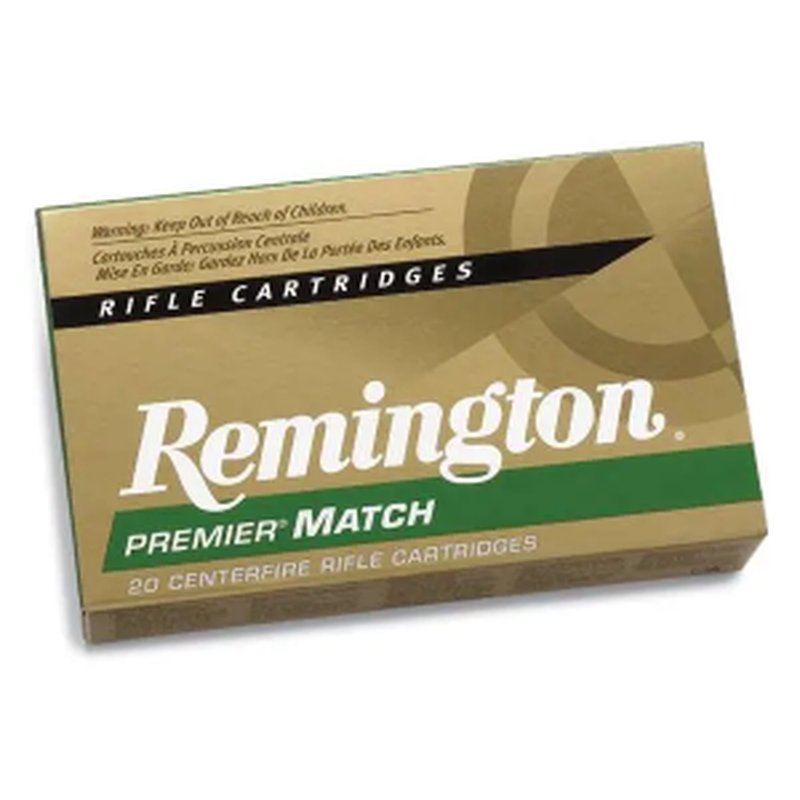 Remington R223R6 Premier Match 223 Rem 62gr Hollow Point Match Ammunition