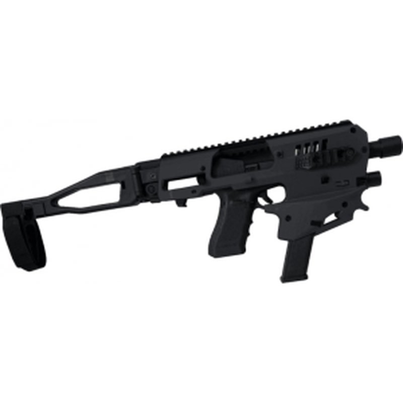 CAA MCK Gen 2 Micro Conversion Kit for Glock 17/19/19x/22/23/45 (No NFA) - Black