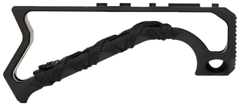 Watchtower Firearms Skeletonized Forward Pistol Grip w/ Paracord GRP-FOR-PC Color: Black, Finish: Black Type III Hardcoat Anodized, 10% Off w/ Free Shipping