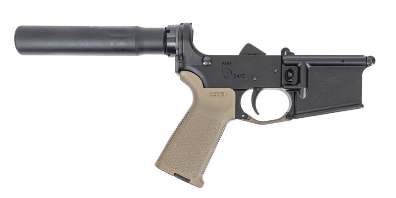 PSA AR-15 Complete MOE pistol lower receiver, FDE