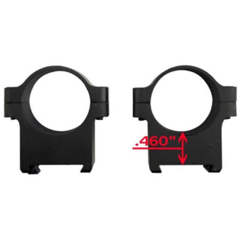 CZ-USA 1IN LOW ALUM MATTE SCOPE RING