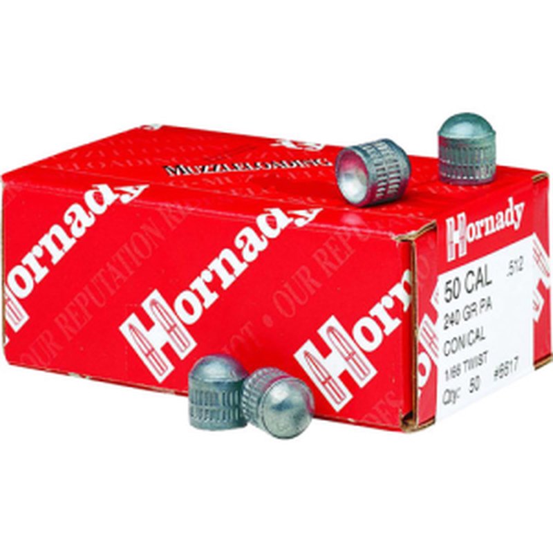 Hornady 50 Cal Great Plains 240Gr PA Conical 50rd Ammunition