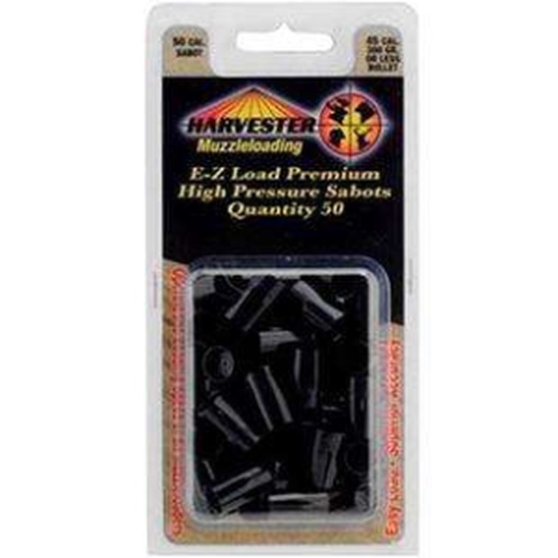 Harvester Sabot Only 50Cal for 45Cal Bullets 50-Pack (Short)