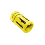 Tiger Rock AR-15/.223/5.56 A2 Muzzle Brake for 1/2x28 TPI 5 Ports Cerakote Lemon Small