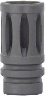 JE Machine Tech AR-10 A2 Style .308 Birdcage Flash Hider w/ Crush Washer TS-FH3B Color: Black, Fabric/Material: Steel