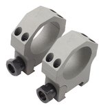 Volquartsen Nova Alloy 1" Scope Rings Silver Finish
