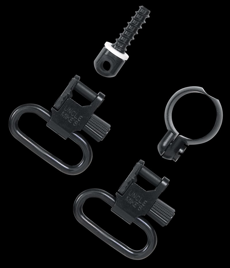 Uncle Mikes Quick Detach Super Swivel Full Band 1-Inch Rifle Sling Swivels 13412