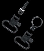 Uncle Mikes Quick Detach Super Swivel Full Band 1-Inch Rifle Sling Swivels 13412