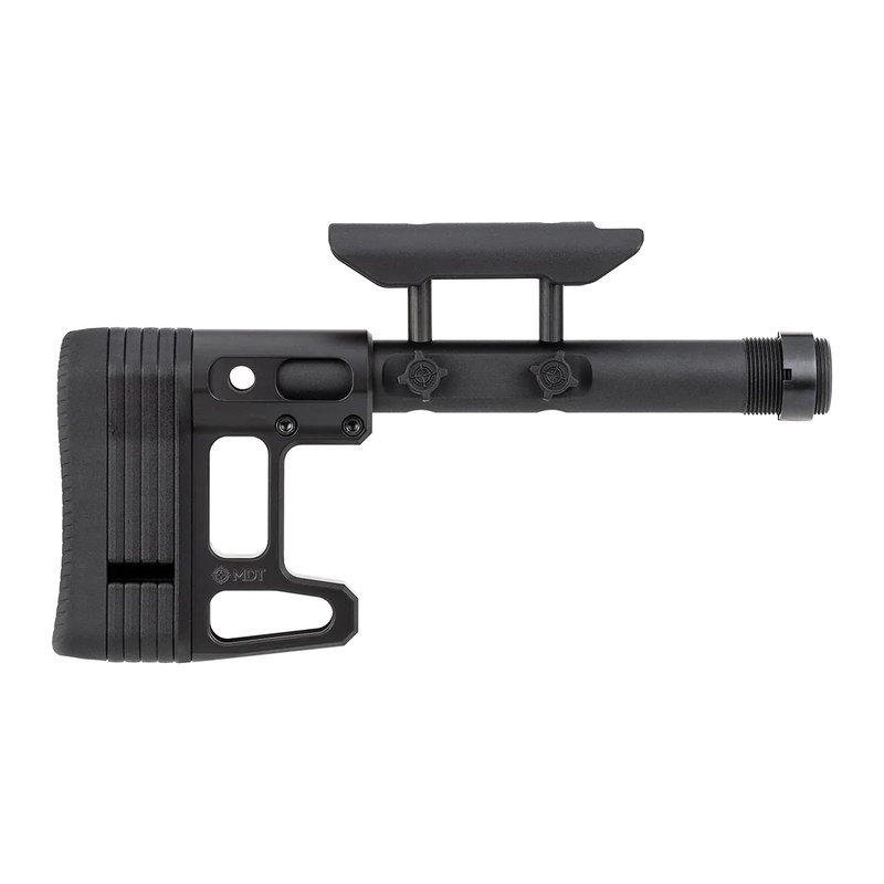 MDT SCS Lite Skeleton Carbine Stock Fits MDT LSS/MDT LSS Gen 2/MDT LSS-XL HS3/MDT TAC21, Black