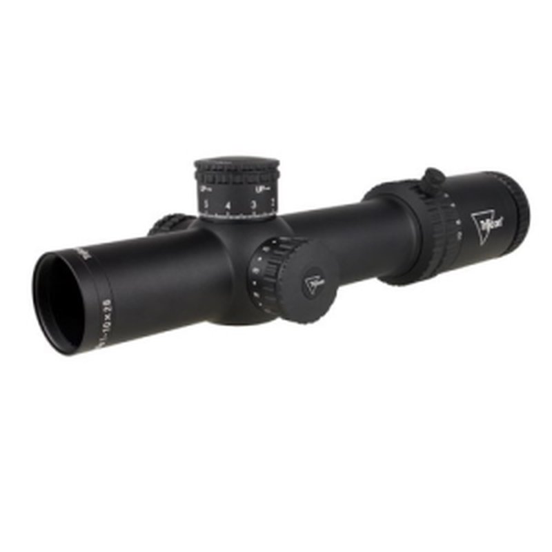Trijicon Credo 1-10x28 FFP Rifle Scope MRAD 34mm Red/Green Segmented Circle Reticle