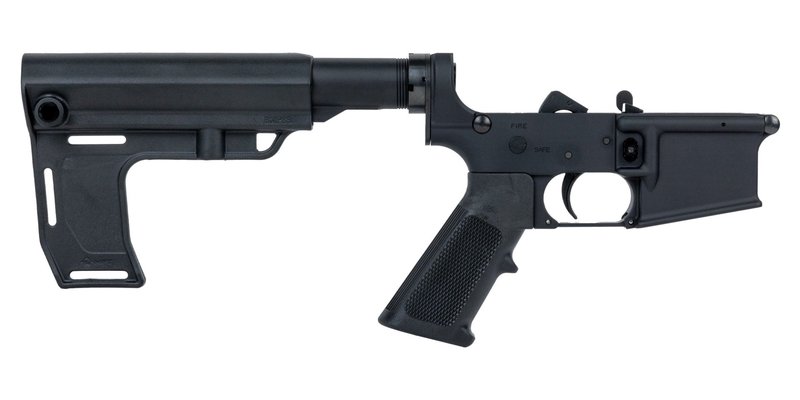 PSA AR-15 Complete MFT Battlelink Classic Lower, Black