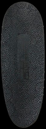 Pachmayr F325 Deluxe Field Grind-to-Fit Recoil Pad Medium Black/White Line Rubber