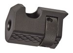 Volquartsen Firearms LLV-4 Single-Port V-Cut Compensator VC4CL-B Black Anodized Aluminum