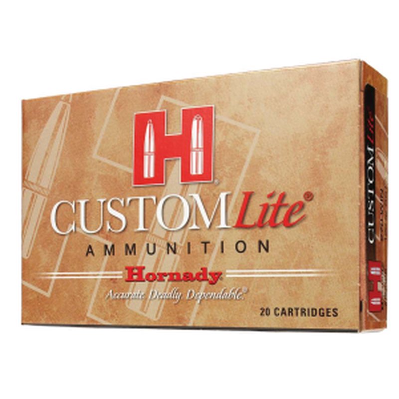 Hornady Custom Lite 7mm-08 Remington 120gr SST Ammunition