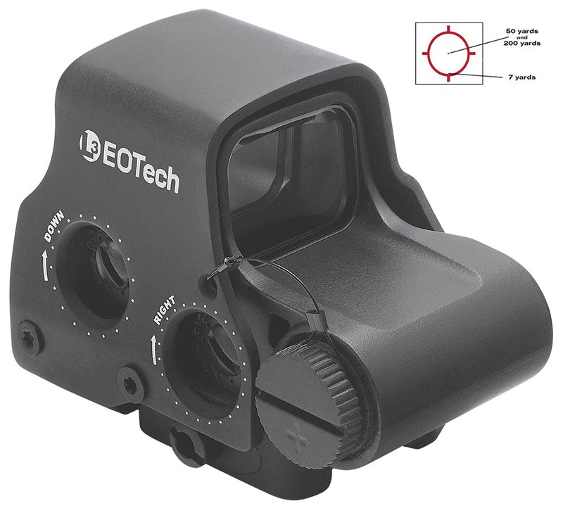 EOTech XPS3 Holographic Sight XPS30 1 MOA Dot 68 MOA Ring Black NV