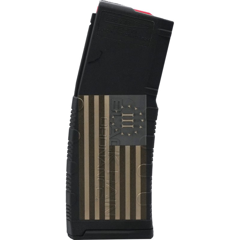 Black Rain Ordnance 30-round Magazine 5.56x45mm/.223 Remington, Black/Tan