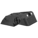 Kensight DAS Novak Serrated Blade Adjustable Combat Sight Rear, White