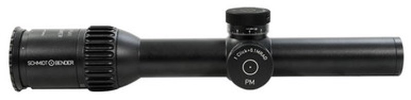 Schmidt & Bender PMII ShortDot 1-8x24 Riflescope CC CQB LT 0.1 MRAD SFP