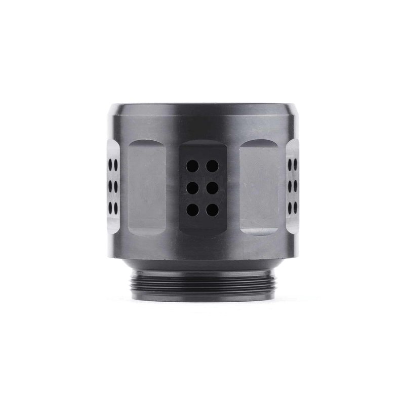 Dead Air Enhanced Muzzle Brake Fits Sierra 5, Black - Optimal Recoil Reduction - DA442