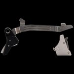 Timney Alpha Competition Straight Trigger 45 ACP/10mm Silver Gen3-4