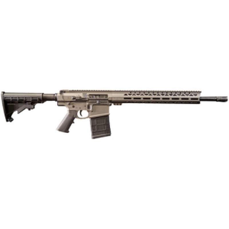 LIVE FREE ARMORY Battle Rifle Heavy 7.62x51 NATO 18" 10rd - FDE