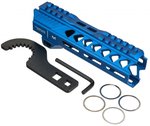 Strike Industries AR-15 M-Lok Handguard Rail 7in Blue One Size SI-StrikeRail-07-BLU