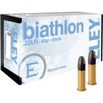 Eley Biathlon Club 22LR 40gr RN 50rd Box Ammunition