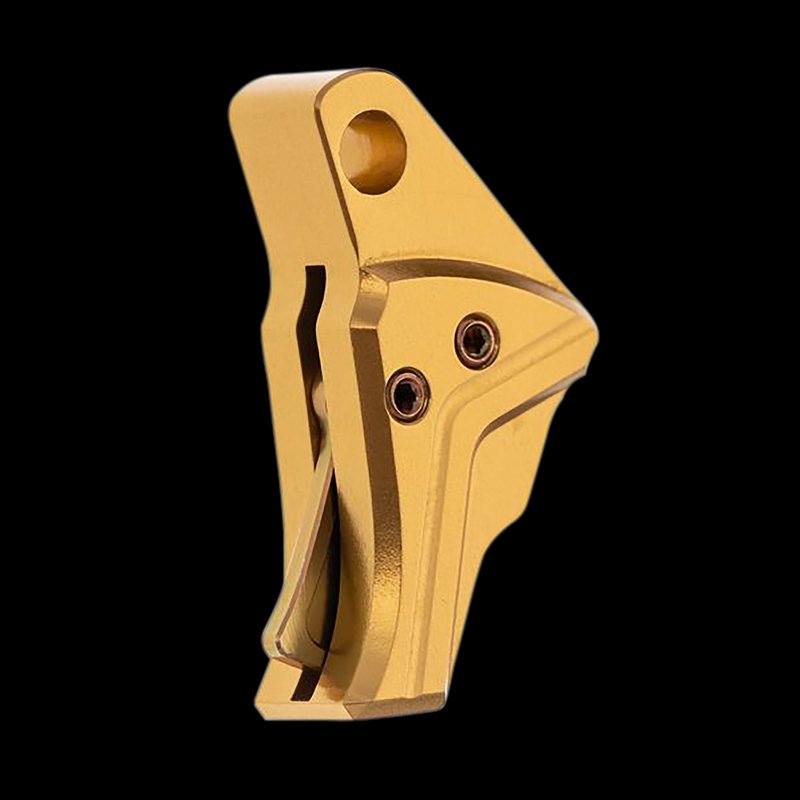 TYRANT CNC I.T.T.S Glock Gen 5 Trigger Aluminum Steel Gold