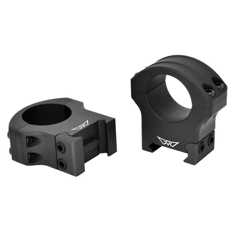 Warne HyperLite 1-Inch Scope Rings High MagnaFusion Alloy Cerakote Finish 8502M