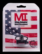Midwest Industries MCTAR08 Quick Detach Sling Adapter 6061 Aluminum Black