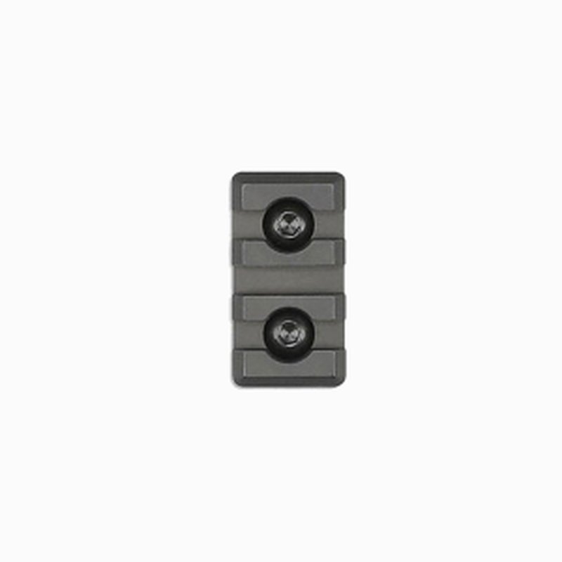 Midwest Industries M-LOK Picatinny Rail Section Aluminum Black