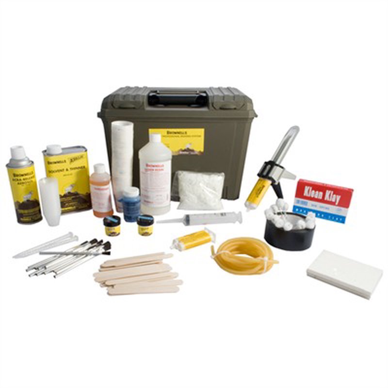Brownells Acraglas Professional Bedding System Stock Bedding Compound Kit