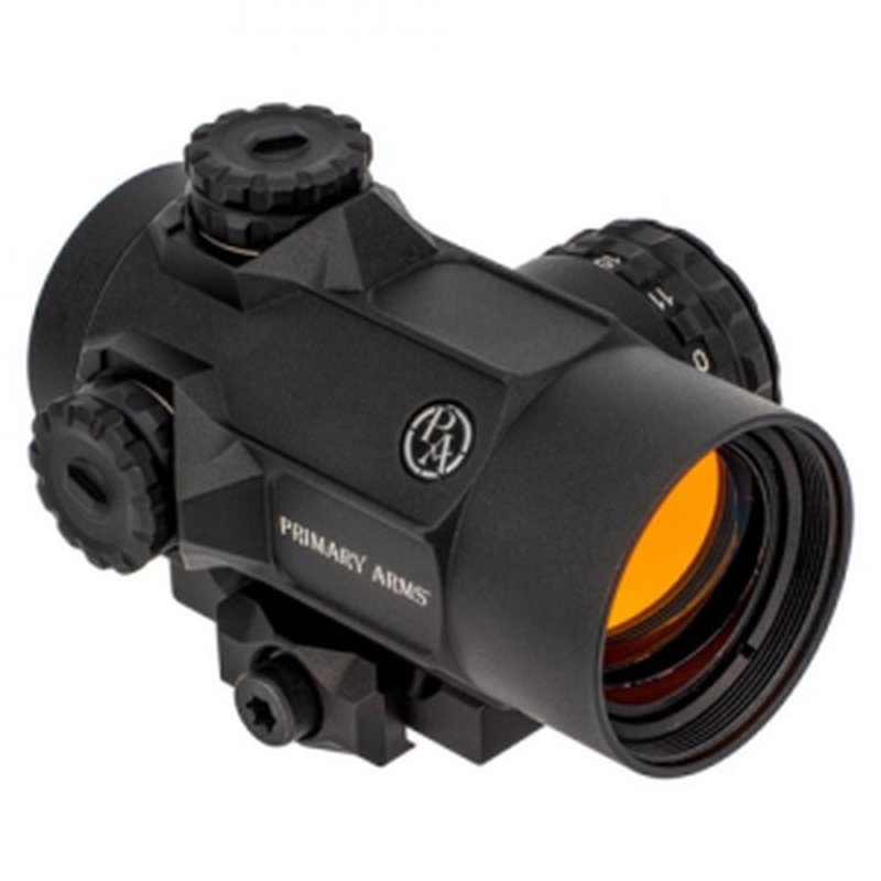 PRIMARY ARMS Rotary Knob 25mm Microdot w/ 2 MOA Red Dot Reticle