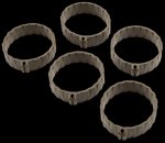 Strike Bang Band Tactical Cable Management Bands OD Green NBR Rubber 5-Pack
