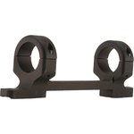 DNZ 20200 1-Pc Base & Ring Combo For Savage Short Action with Round Receiver 1" Rings Medium Black Matte Finish