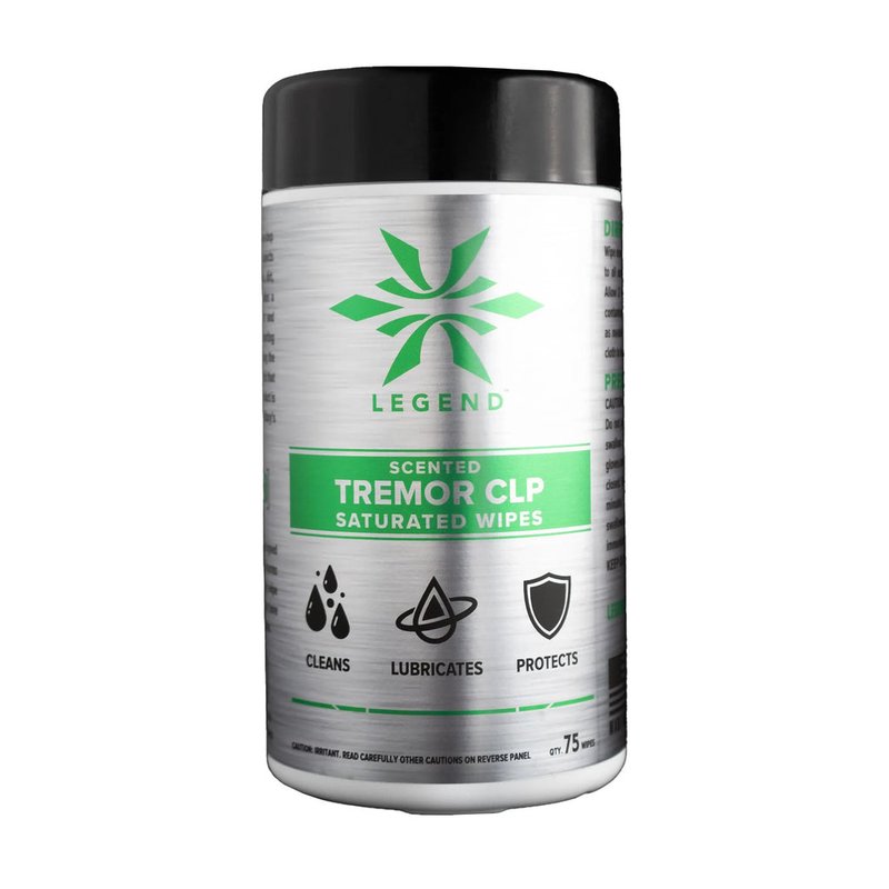 Legend Outdoor Gear Tremor CLP Saturated Wipes 75 Count TRMR-SW-75