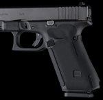 Hogue Wrapter 17178 Adhesive Grip Panels Black for Glock Pistols