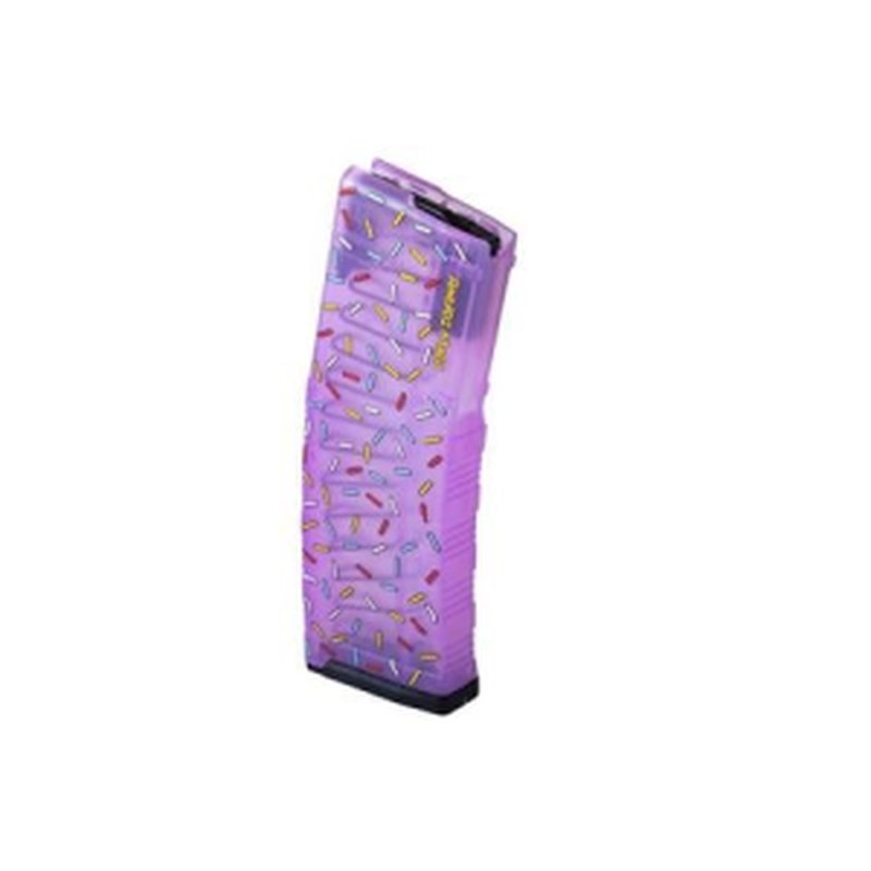 Amend2 AR15 5.56 NATO 30 Round Factory Magazine with Pink Sprinkle Donut Finish