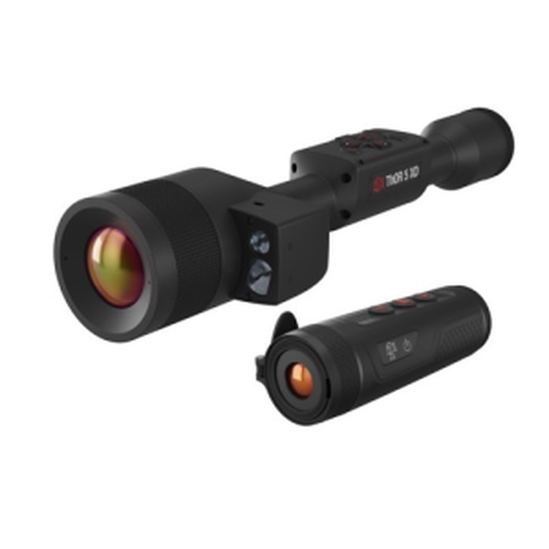 ATN NIGHT VISION THOR 5 LRF Thermal 2X - 20X Black