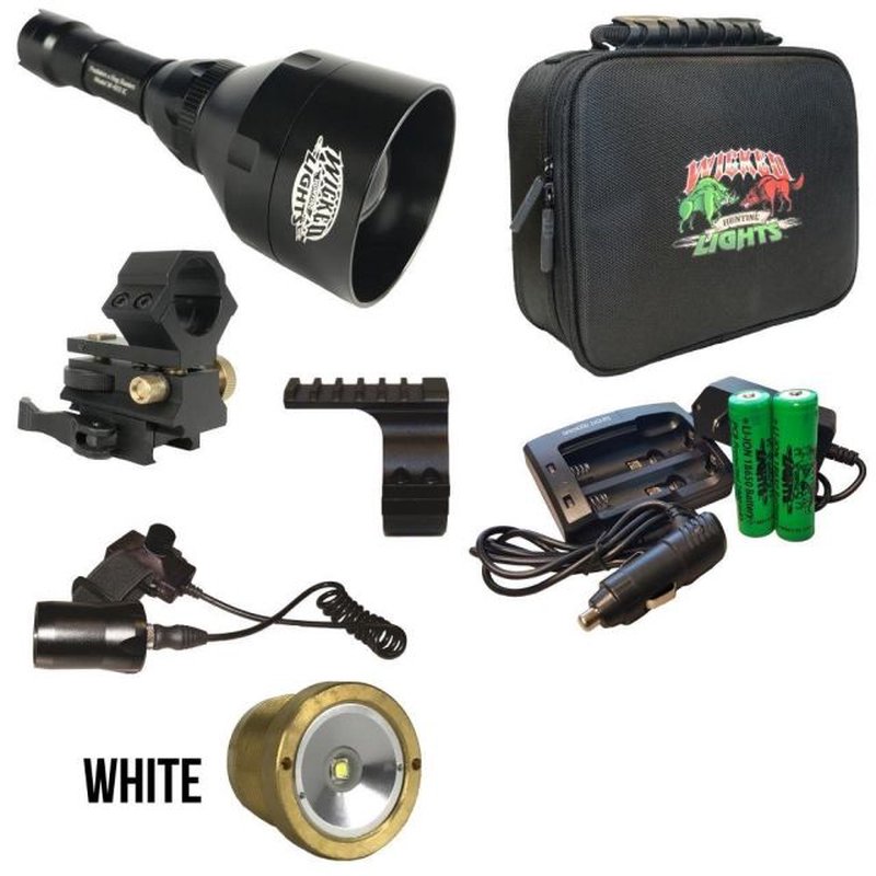 Wicked Hunting Lights W403iC 850nm Infrared Night Hunting Light Kit