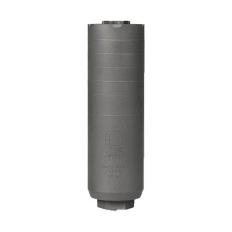 Q LLC Jumbo Shrimp Suppressor 6.5cm Titanium Bead Blasted 1.75 in OD 5.7 in L